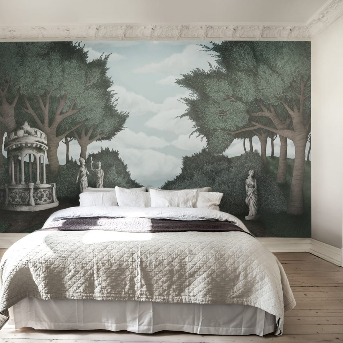 Foto tapet 3D Victoria's Garden, Day, personalizat, Rebel Walls