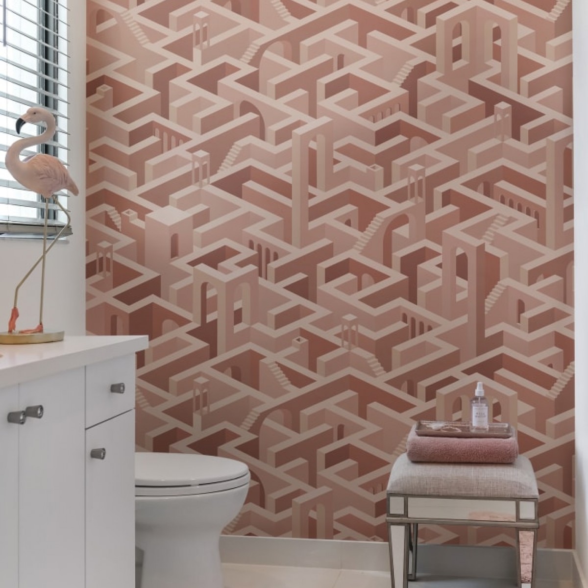 Foto tapet Metropolis, Maze, personalizat, Rebel Walls