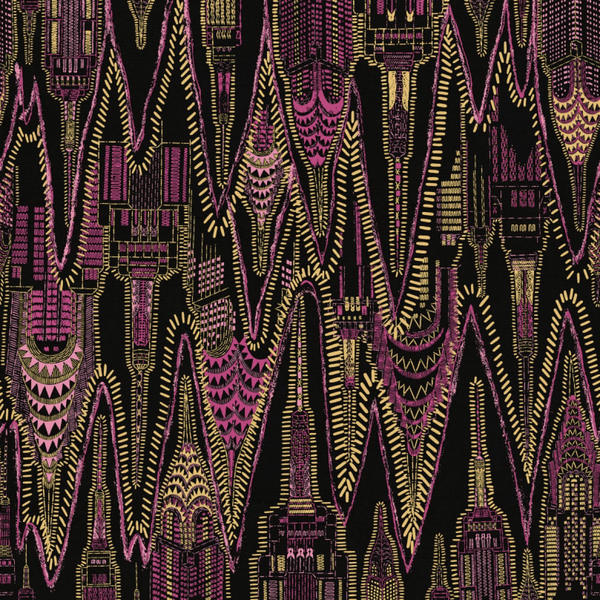 Foto tapet Manhattan, Disco Hour, personalizat, Rebel Walls, Fototapet living