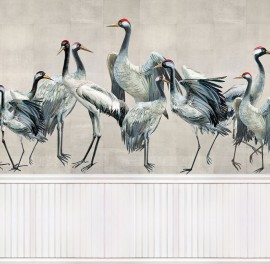 Tapet Dance of Cranes, personalizat, VLAdiLA
