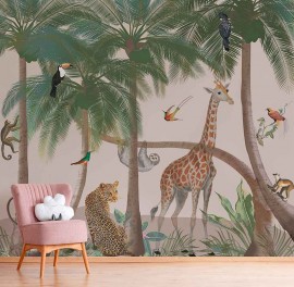 Tapet Lazy Afternoon In The Jungle, personalizat, VLAdiLA