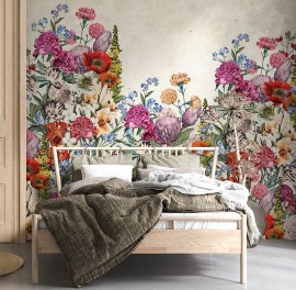 Tapet Spring Mural (Cream), personalizat, VLAdiLA