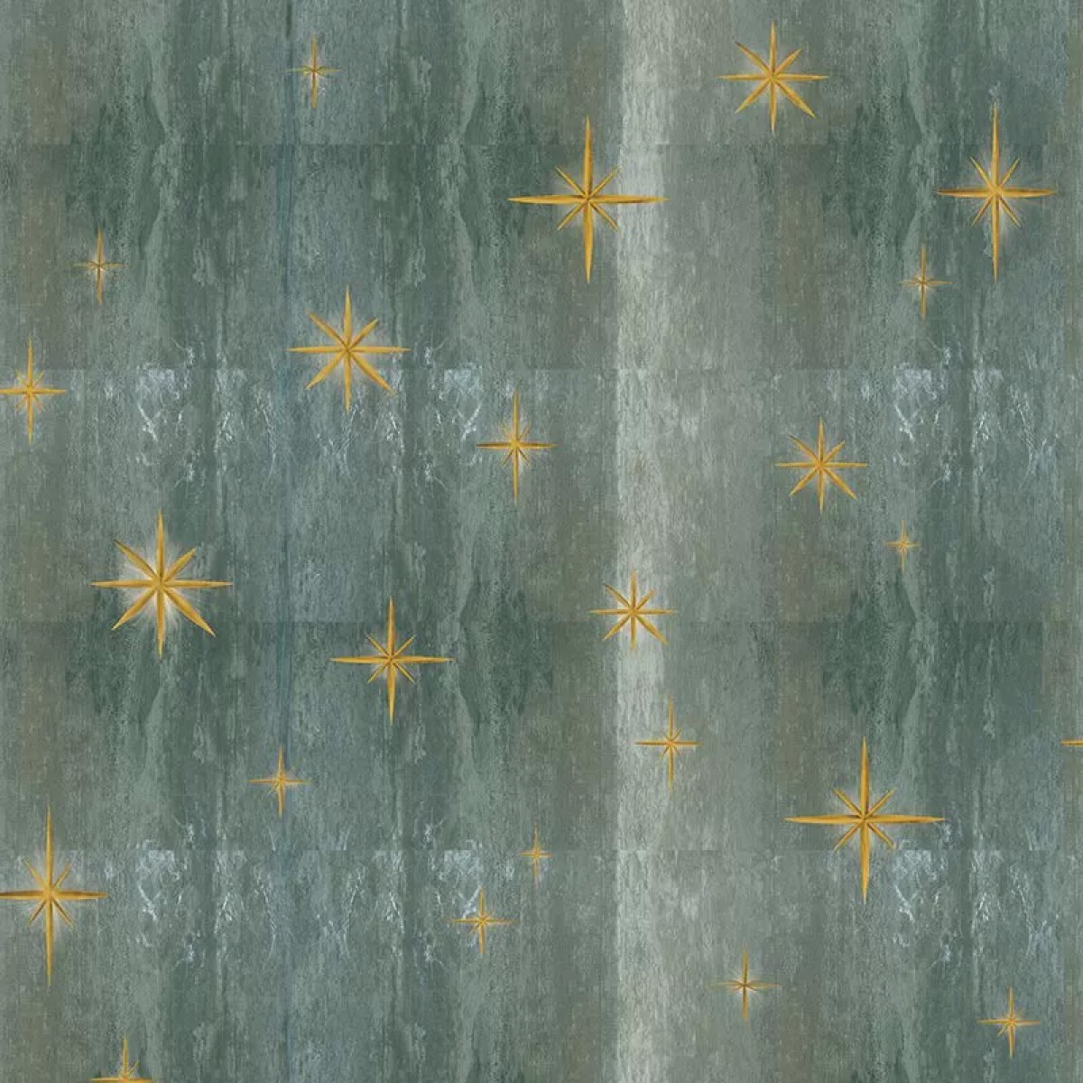Tapet Stars Olive (textured), personalizat, VLAdiLA, Fototapet living, Fototapet 