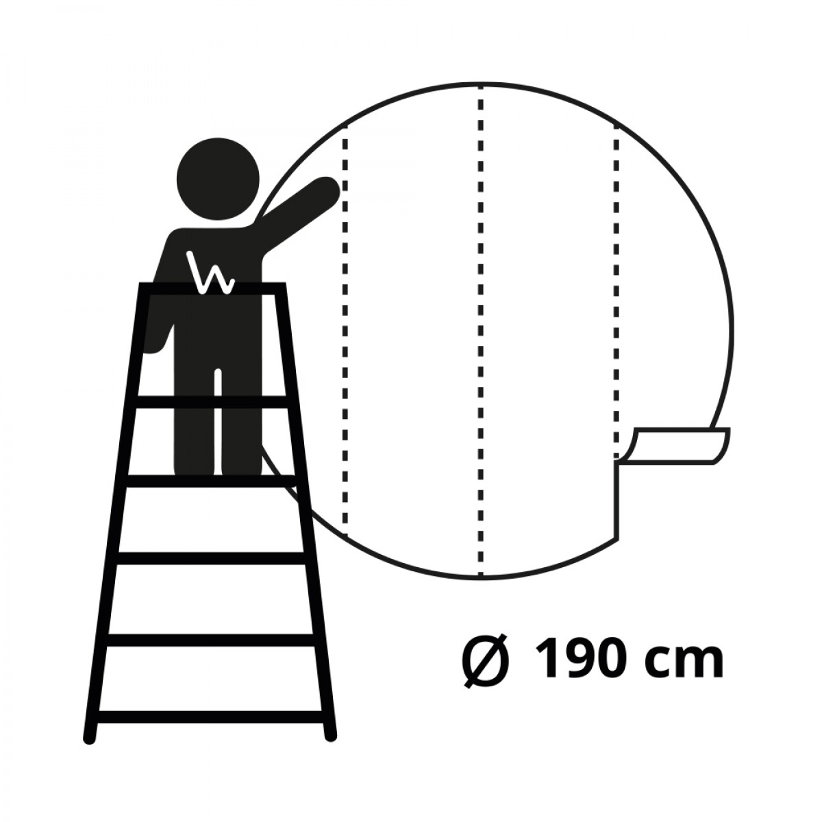 Fototapet rotund The Night Watch, 190cm diametru, WallArt, Fototapet circular, Fototapet