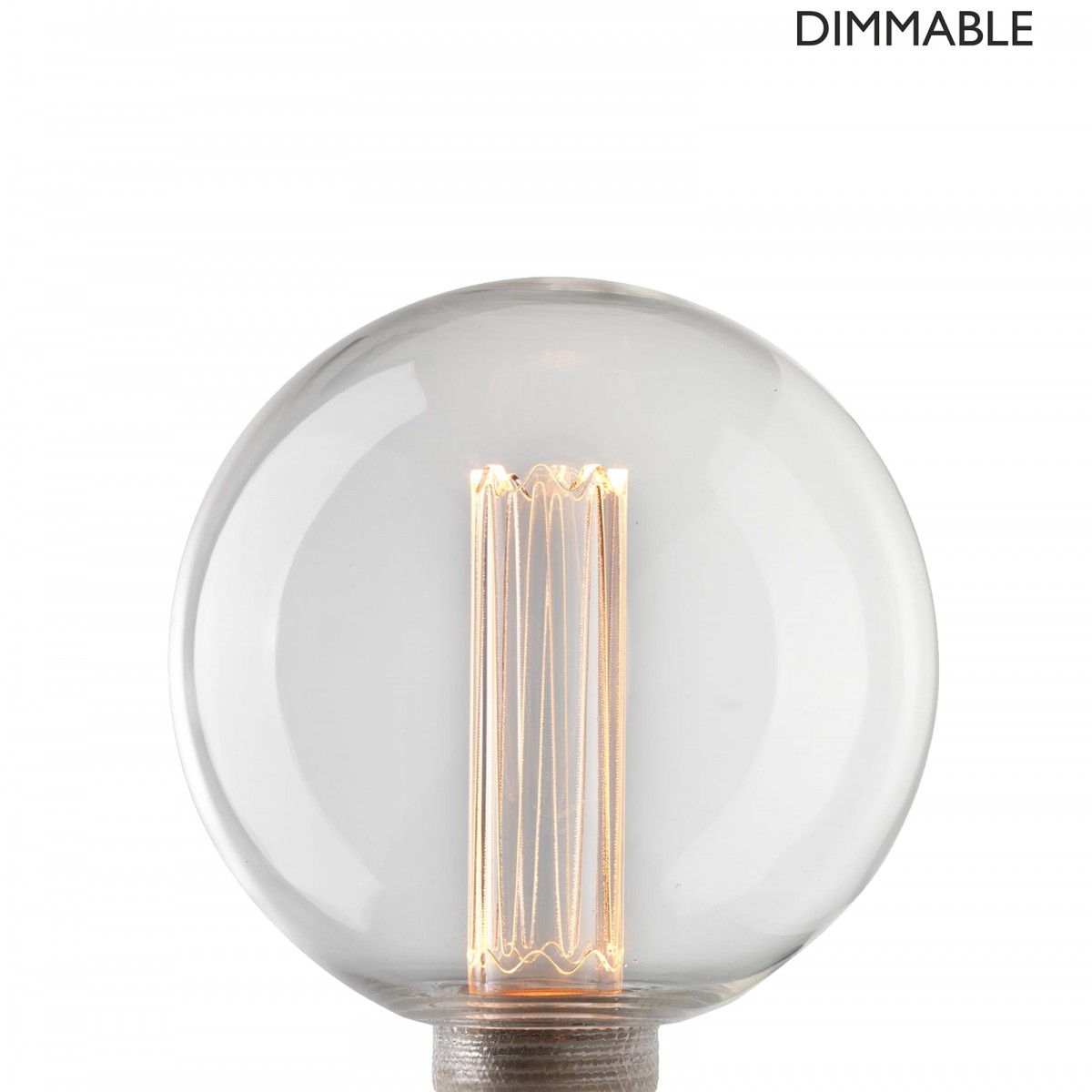 Bec Laser LED filament dimabil L211, E27, 12.5cm, lumină caldă