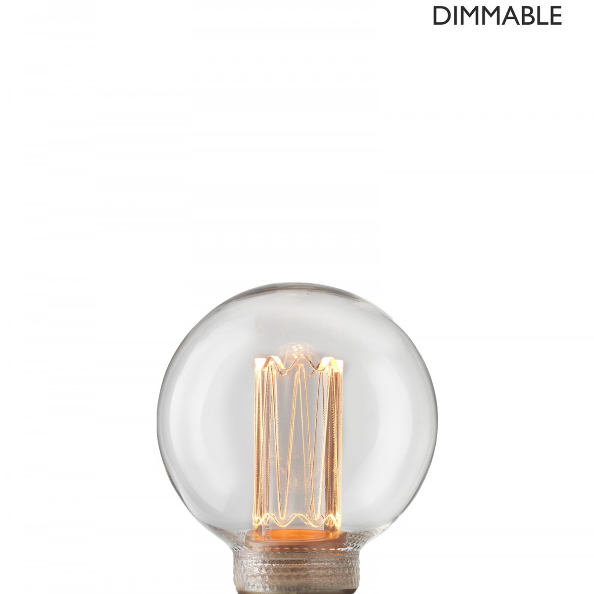 Bec Laser LED filament dimabil L215, E8, 3.5cm, lumină caldă