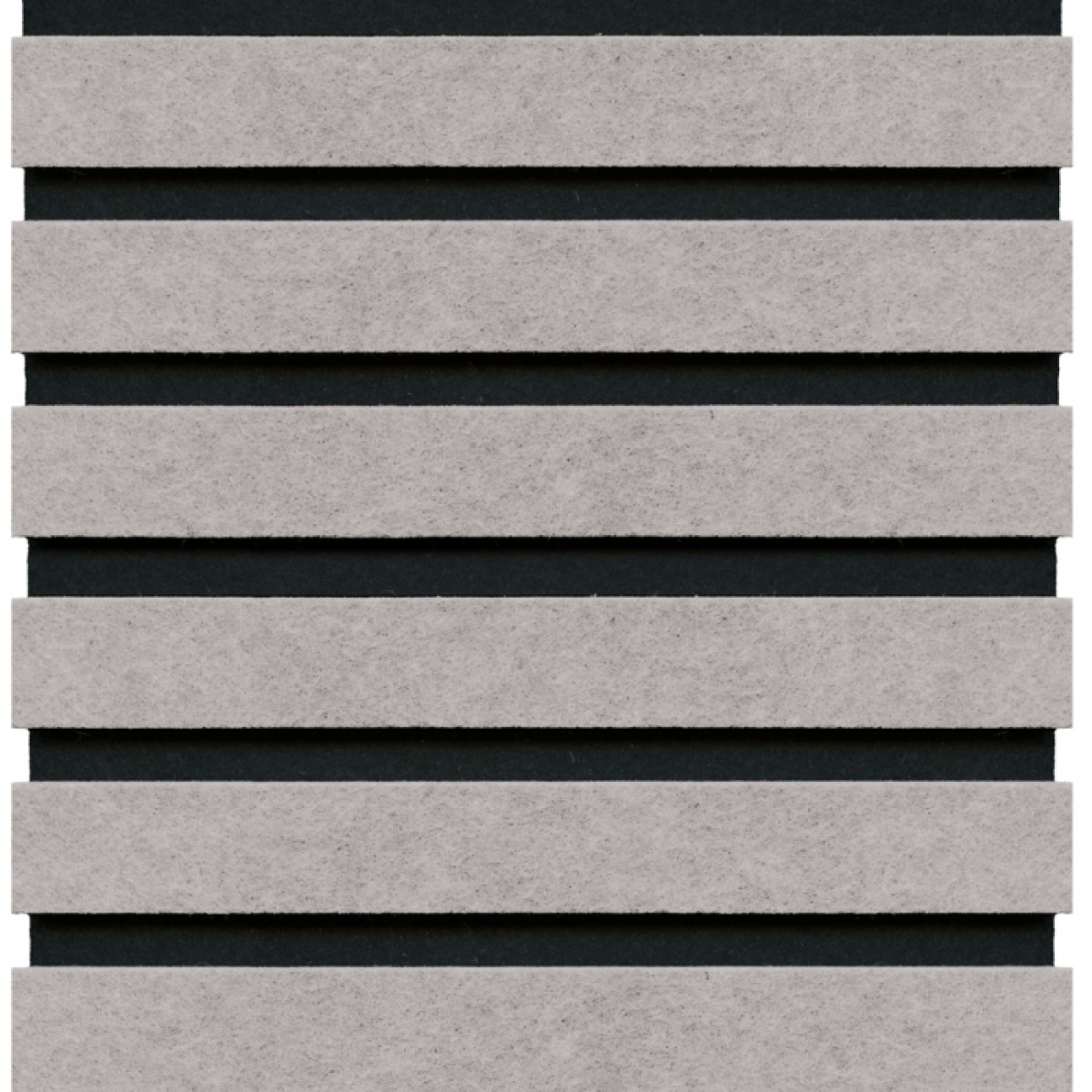 Panou riflat fonoabsorbant din fetru, Chalk, 240x60 cm, Panouri decorative riflate (riflaje), Panouri decorative