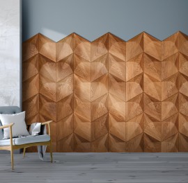 Panouri decorative 3D din lemn de stejar Diamond