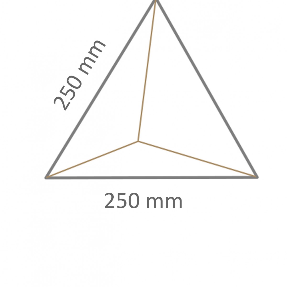 Panouri decorative 3D din lemn de stejar Pyramid, Panouri decorative din lemn, Panouri decorative