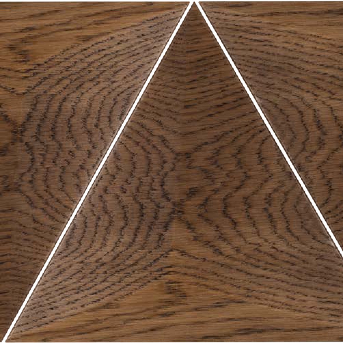 Panouri decorative 3D din lemn de stejar Pyramid, Panouri decorative din lemn 
