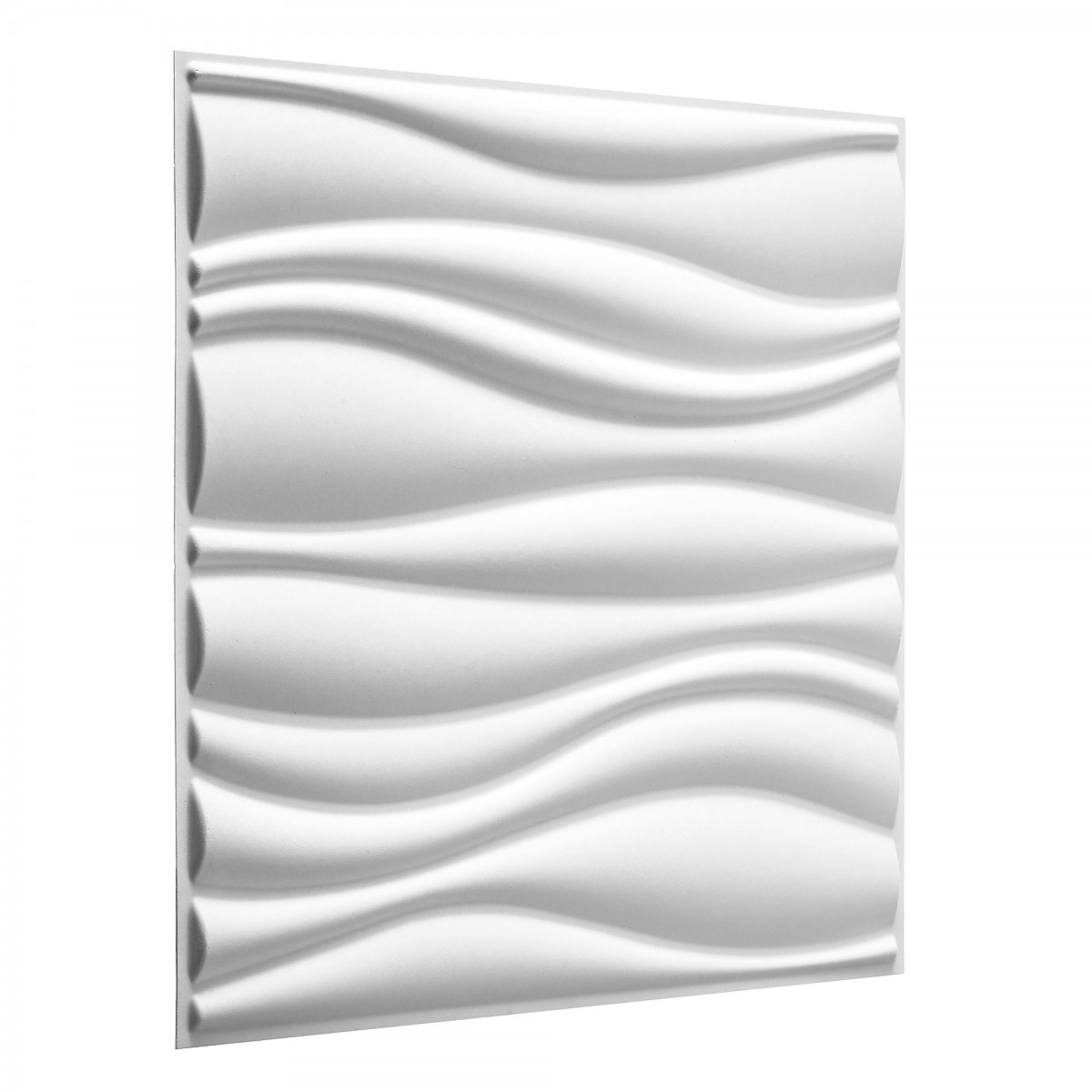 Panouri decorative 3D Waves, WallArt, 12 placi 50x50cm, Panouri decorative 3D, Panouri decorative 