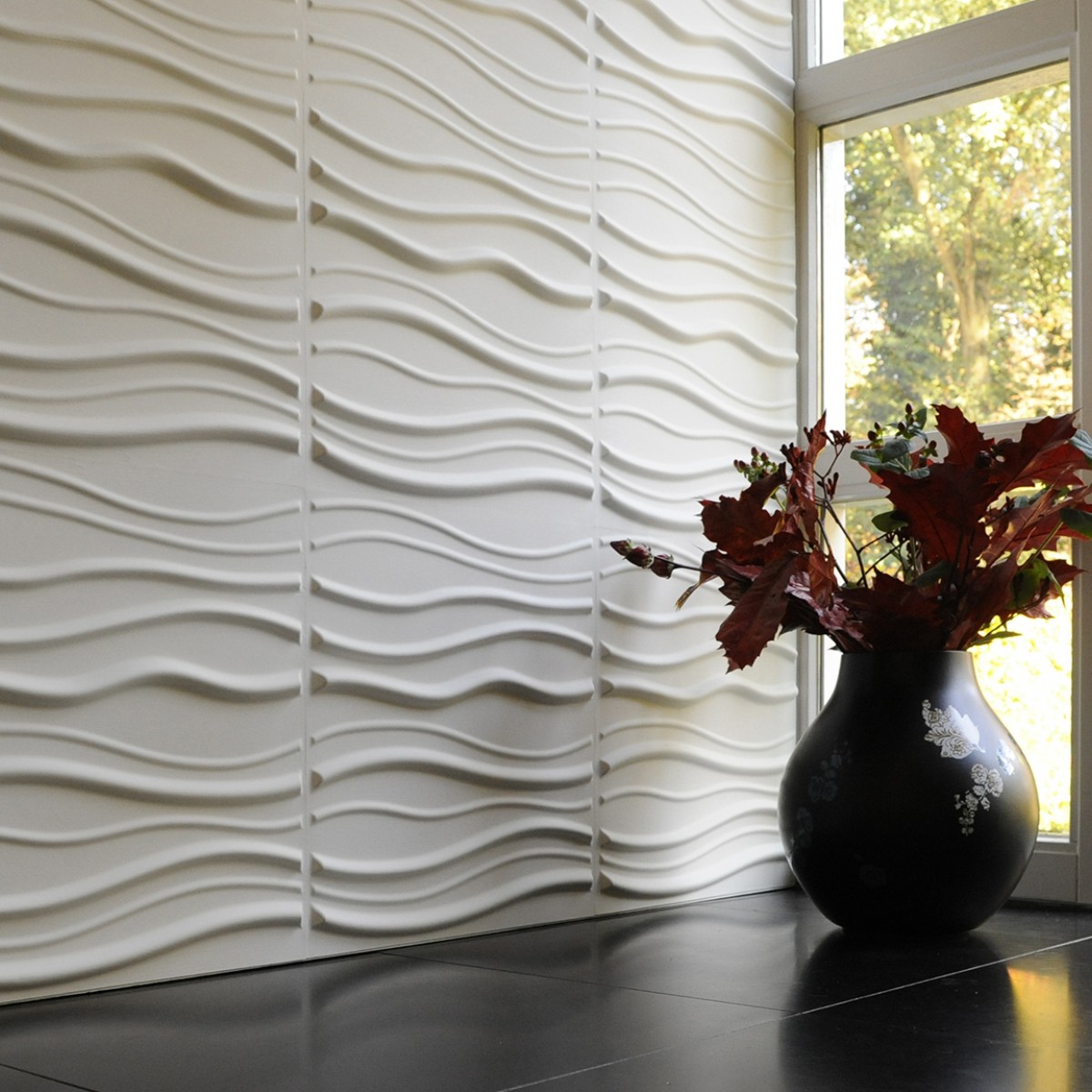 Panouri decorative 3D Sands WallArt, 12 placi 50x50cm