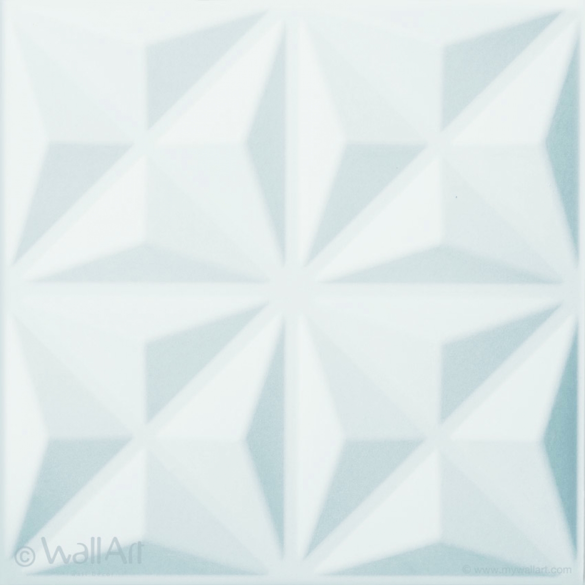 Panouri decorative 3D Cullinans WallArt, 12 placi 50x50cm