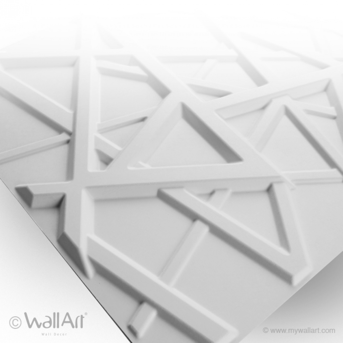 Panouri decorative 3D Olivia, WallArt, 12 placi 50x50cm