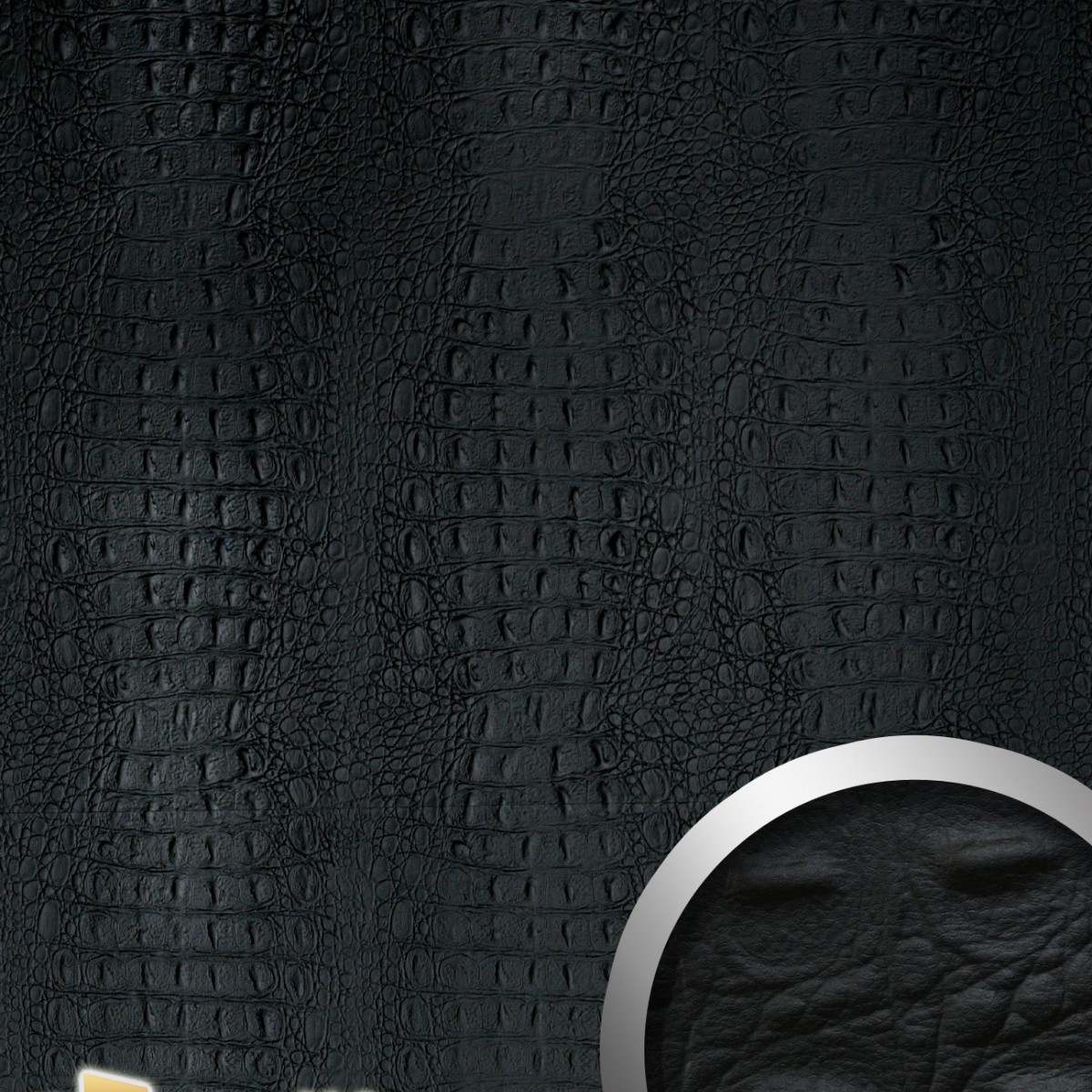 Panou decorativ LEATHER 13408, WallFace, autocolant