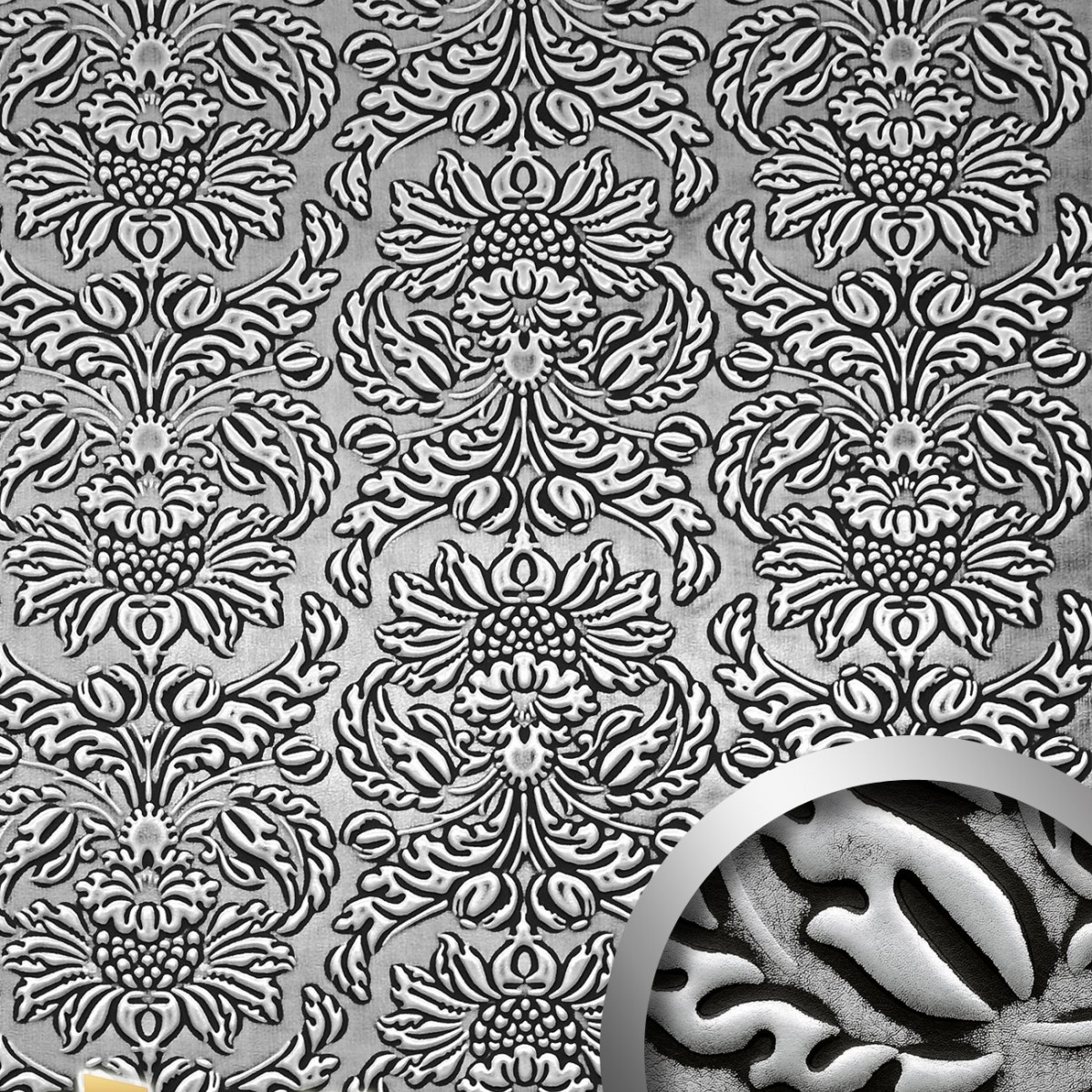 Panou decorativ LEATHER 14795, WallFace, autocolant