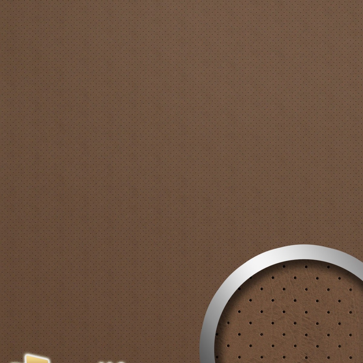 Panou decorativ LEATHER 15286, WallFace, autocolant