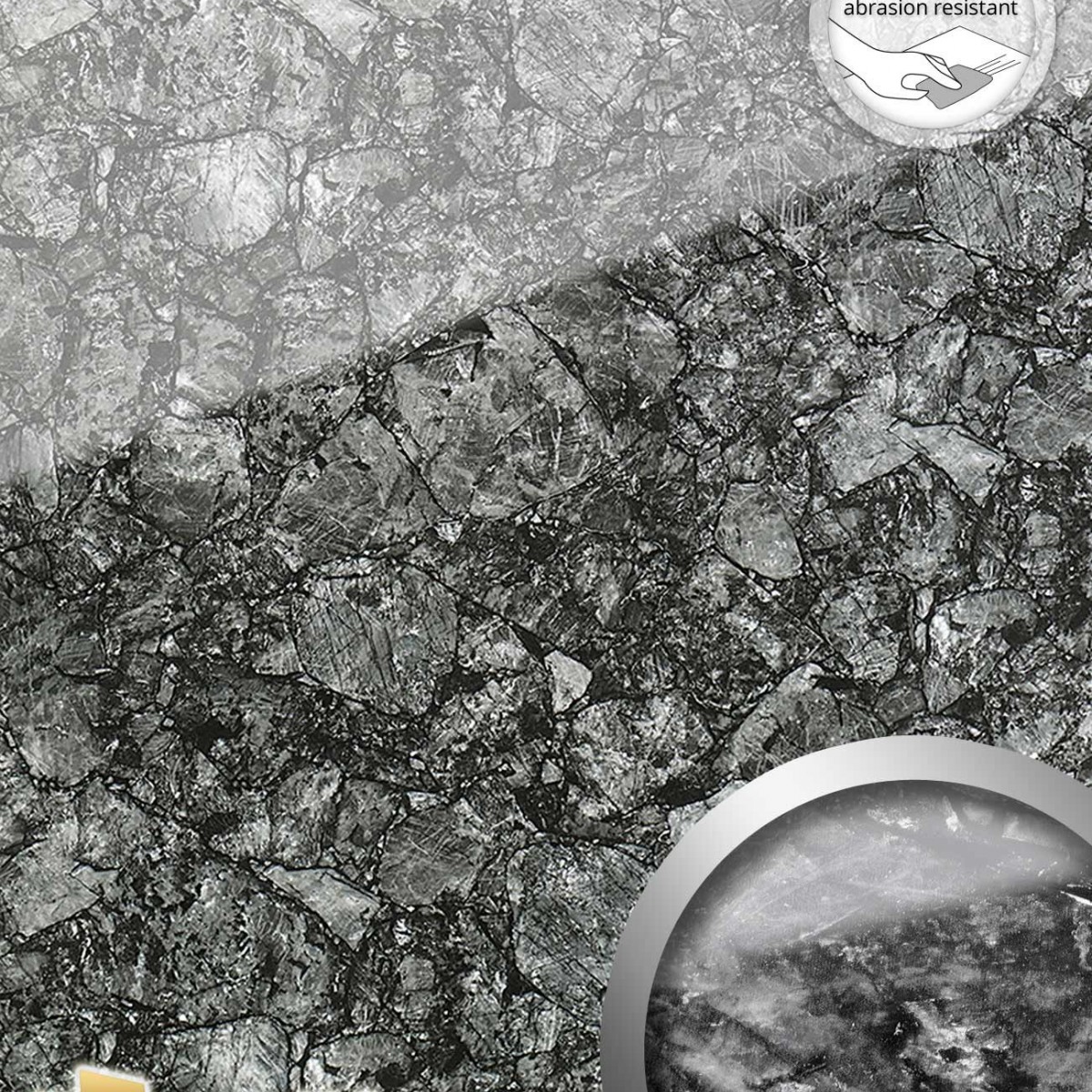 Panou decorativ S-GLASS 17013-AR, WallFace, autocolant