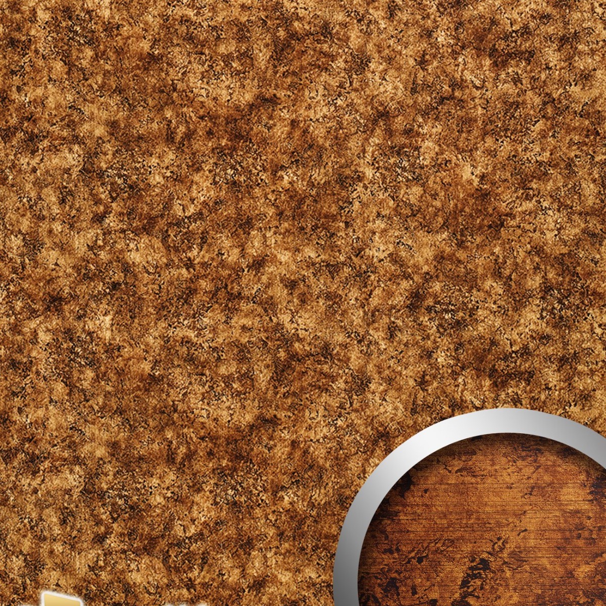 Panou decorativ LEATHER 17271, WallFace, autocolant