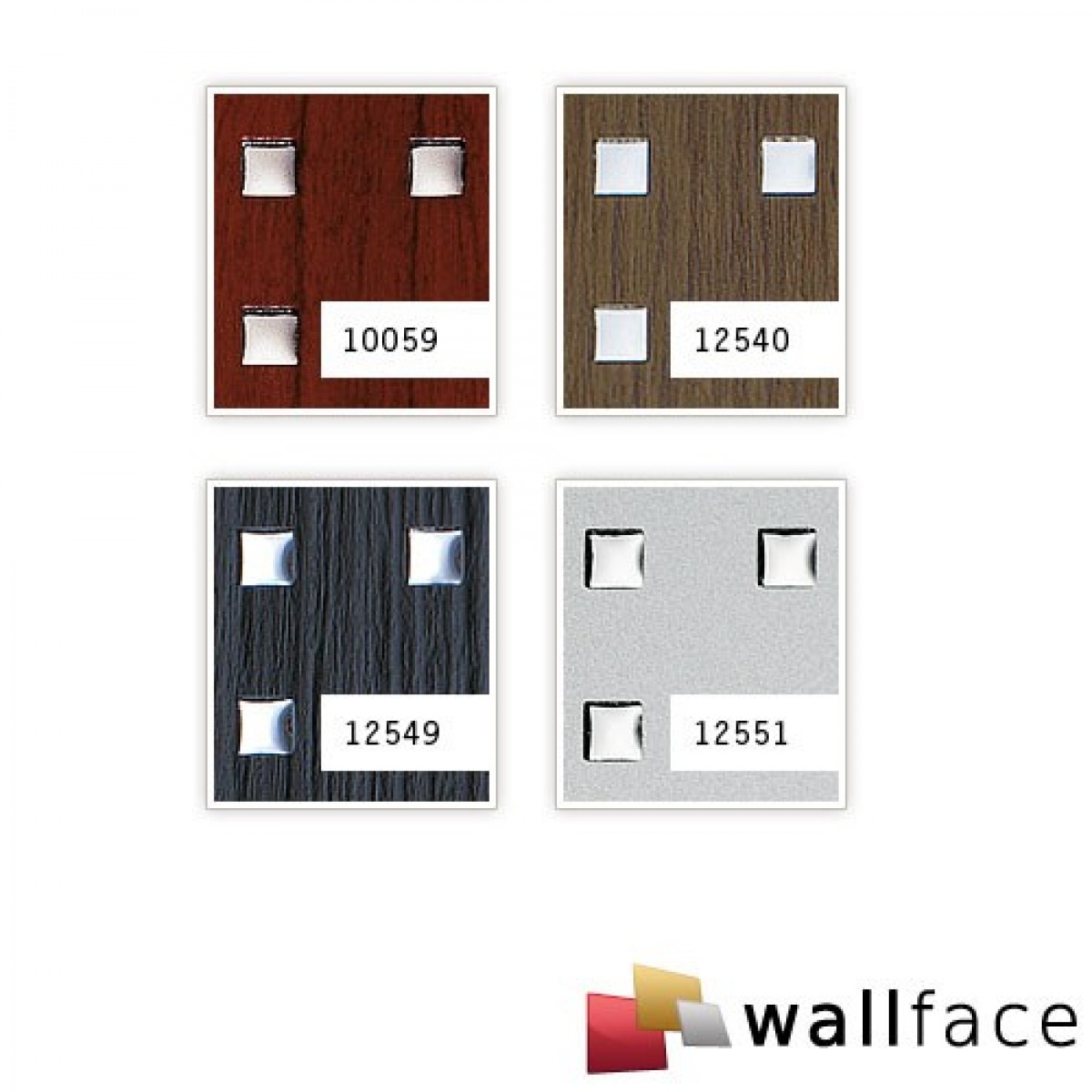 Panou decorativ PUNCH 3D 12540, WallFace, autocolant
