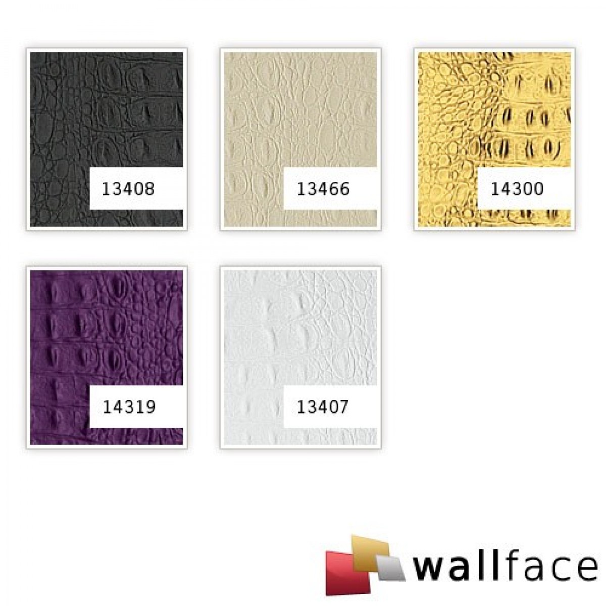 Panou decorativ LEATHER 13408, WallFace, autocolant