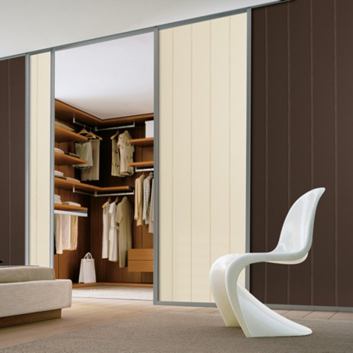 Panou decorativ LEATHER 13501, WallFace, autocolant