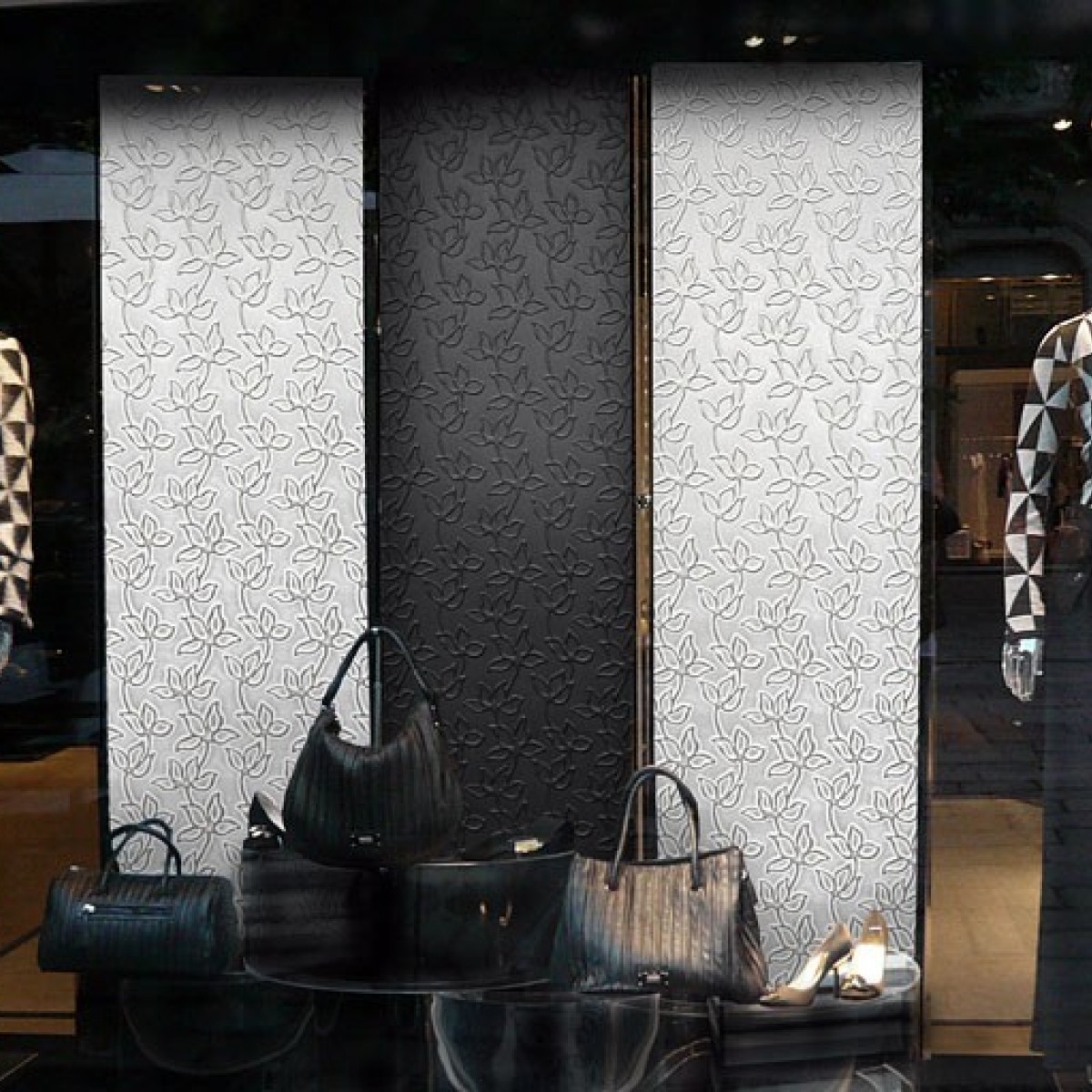 Panou decorativ LEATHER 14790, WallFace, autocolant