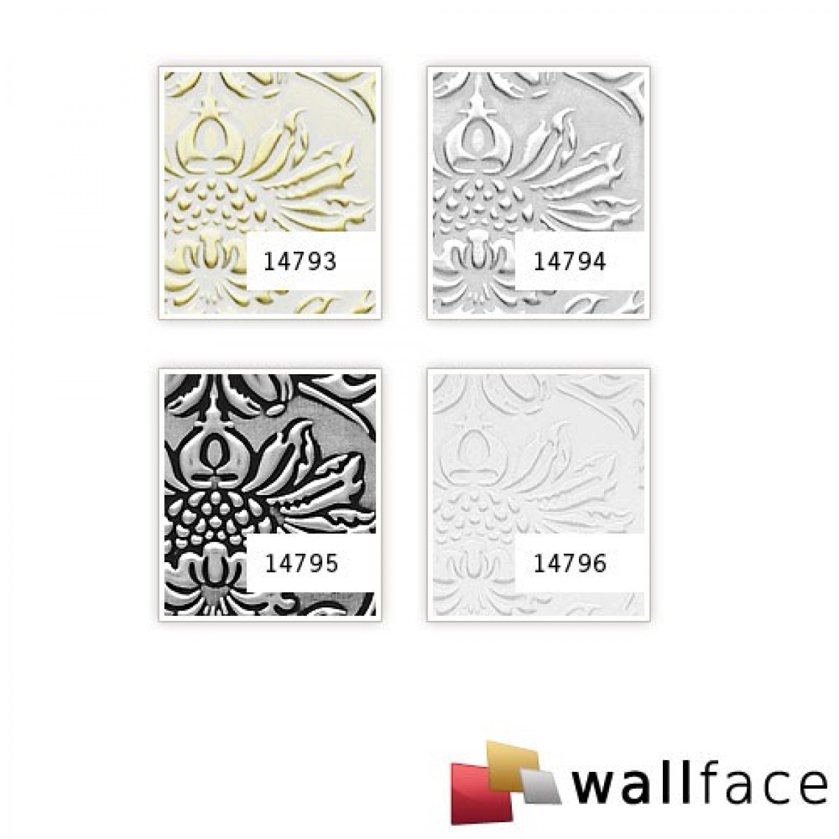 Panou decorativ LEATHER 14794, WallFace, autocolant