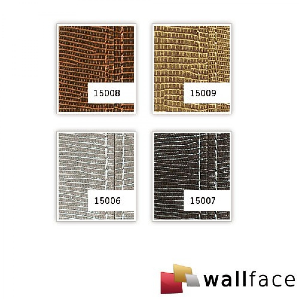 Panou decorativ LEATHER 15008, WallFace, autocolant