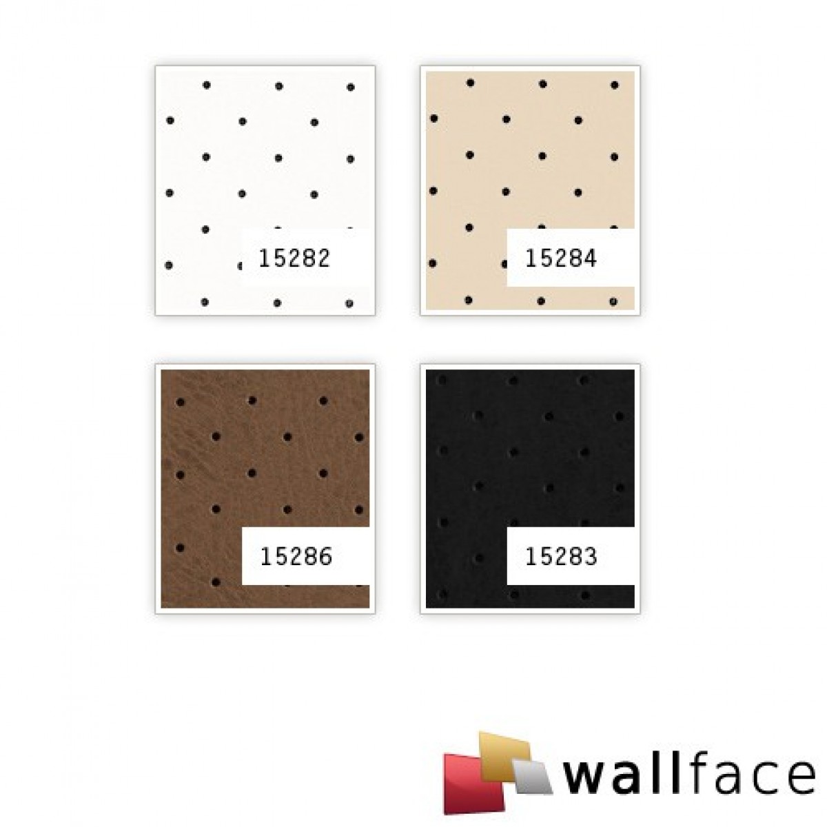 Panou decorativ LEATHER 15286, WallFace, autocolant