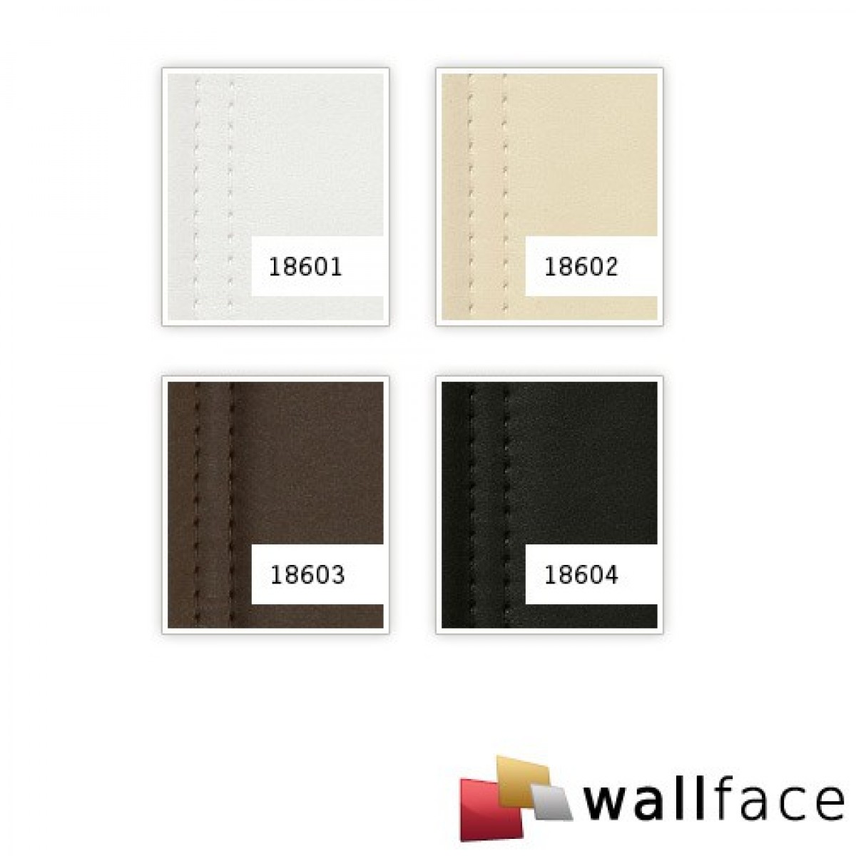 Panou decorativ LEATHER 18603, WallFace, autocolant