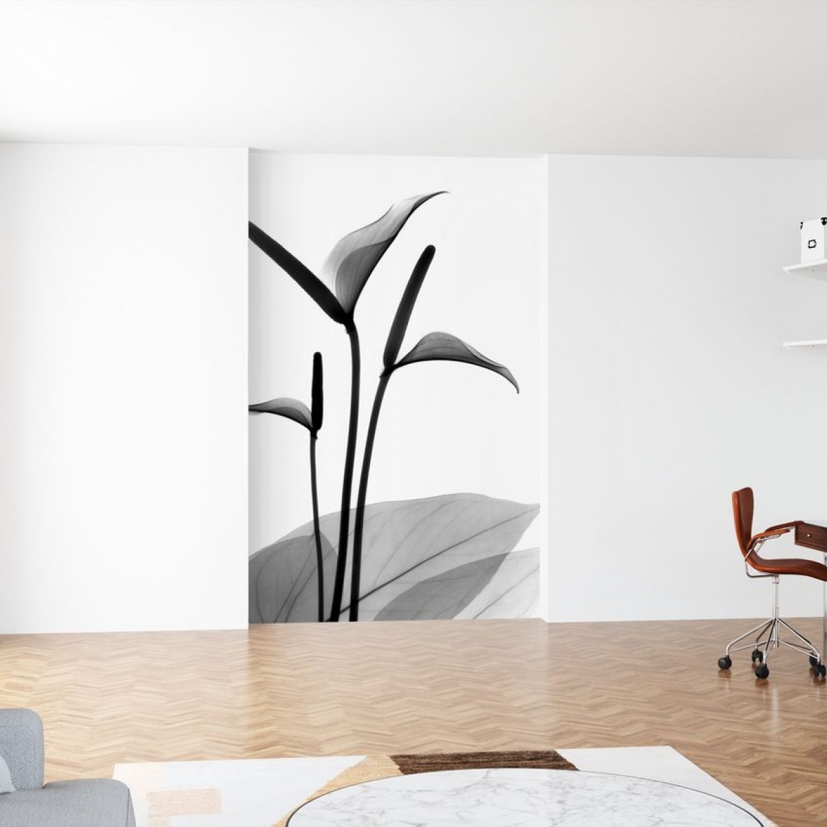 Fototapet Flamingo Flower, personalizat, Photowall