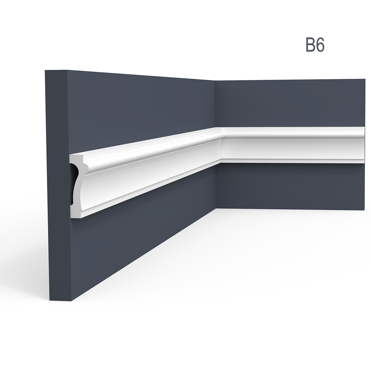 Brau decorativ B6 - 200 x 7.3 x 2.2 cm, Brauri decorative