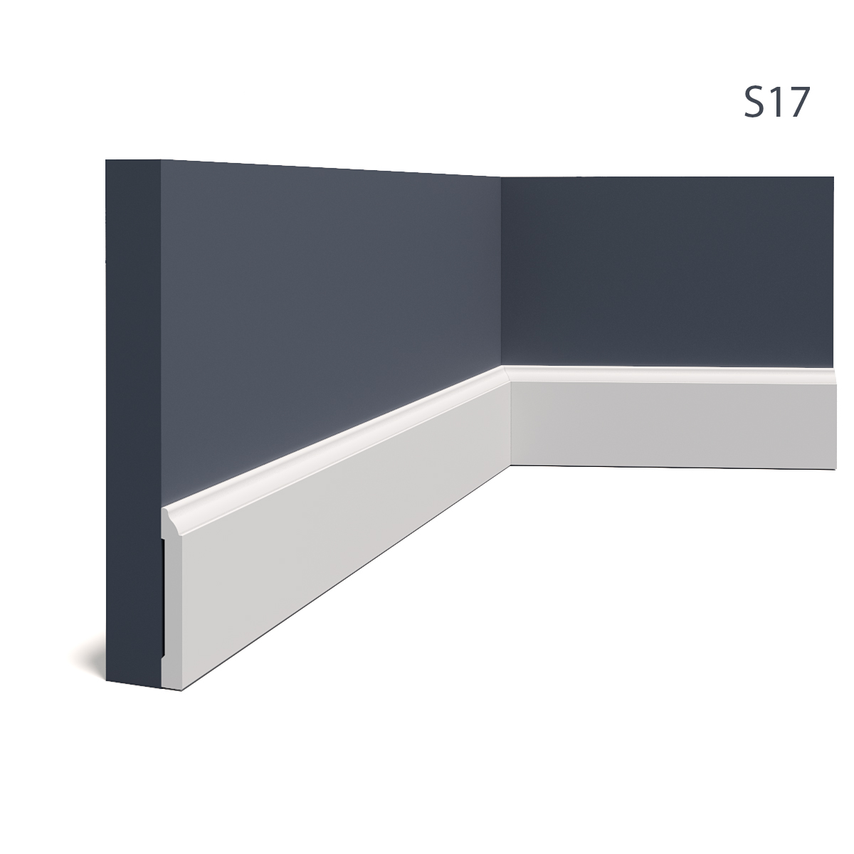 Plinta S17, Dimensiuni: 200 X 8.2 X 1.1 cm, Plinte decorative