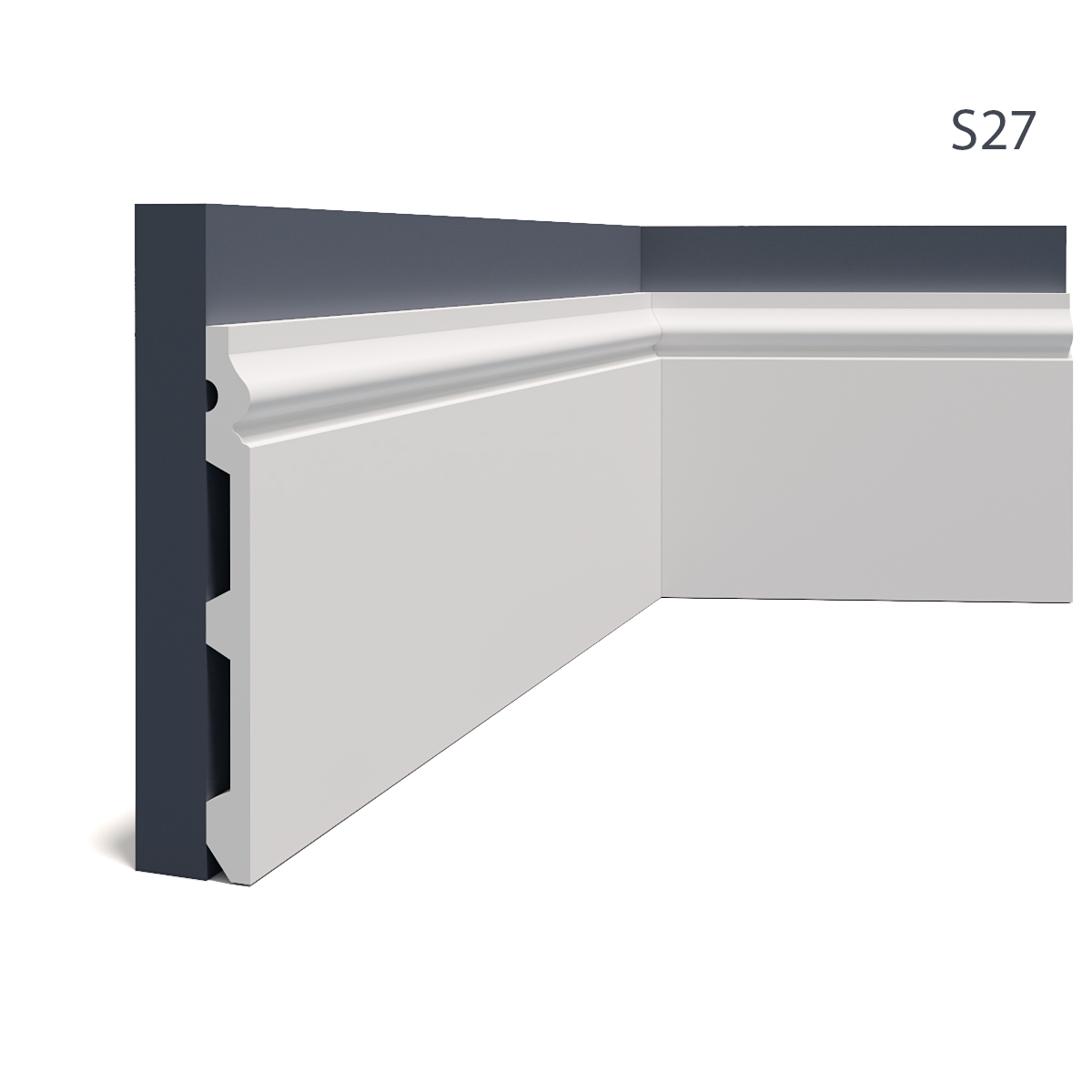 Plinta S27, Dimensiuni: 200 X 20 X 1.8 cm, Plinte decorative