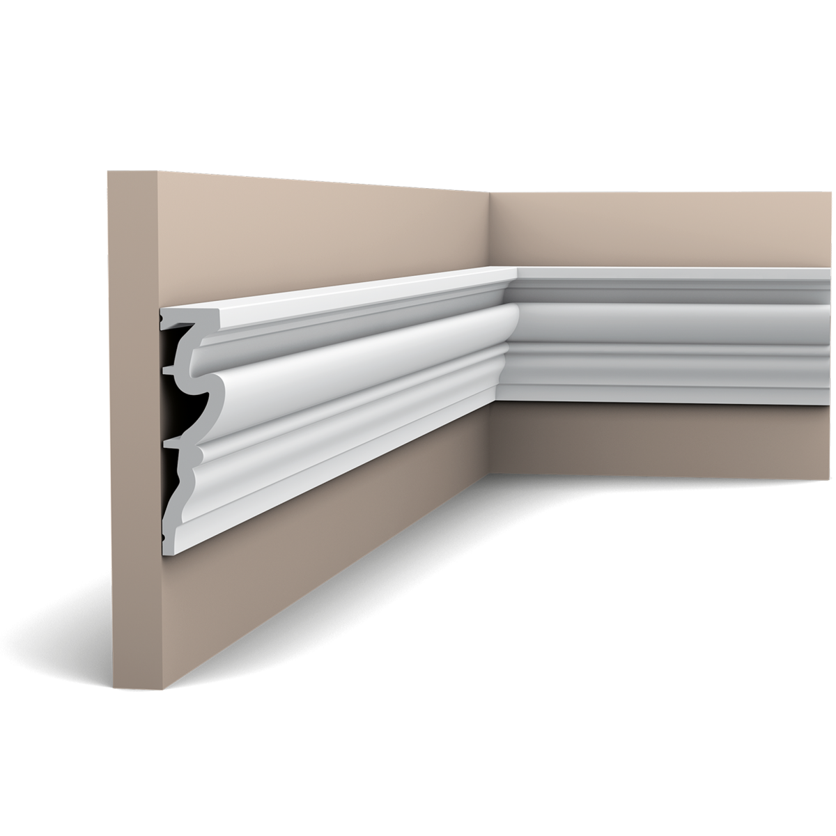 Plintă / Ancadrament Usa Luxxus DX170-2300, Dimensiuni: 230 X 11.9 X 3.2 cm, Orac Decor
