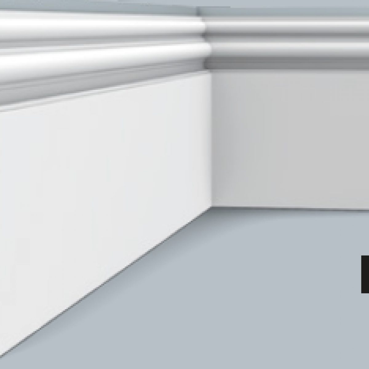 Plinta Modern SX193, Dimensiuni: L 200 X 2.2 cmH X 25 cm, Orac Decor