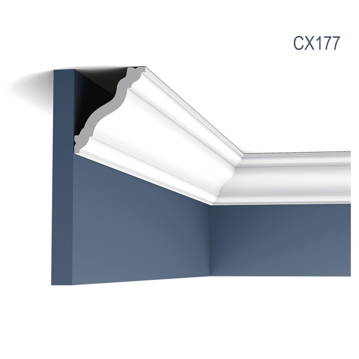 Cornisa AXXENT CX177, Dimensiuni: 200 X 6 X 7 cm, Orac Decor, Cornișe tavan 