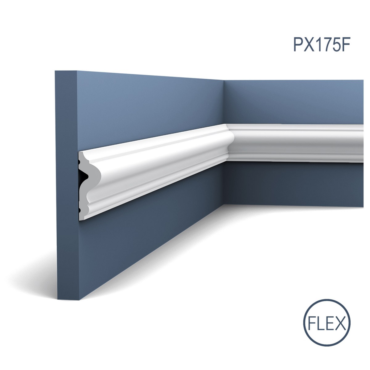 Brau Flex Axxent PX175F, Dimensiuni: 200 X 1.7 X 5 cm, Orac Decor, Brauri decorative, Profile Decorative