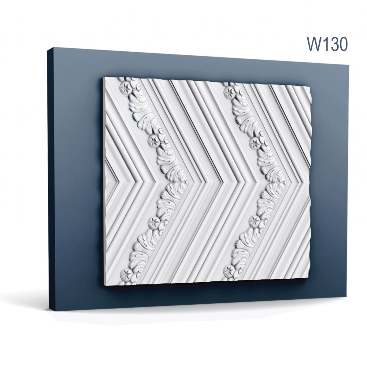 Panel Modern W130, Dimensiuni: 200 X 40 X 1.9 cm, Orac Decor, Elemente decorative, Profile Decorative 