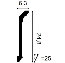 Cornisa Luxxus C308, Dimensiuni: 200 X 24.8 X 6.3 cm, Orac Decor