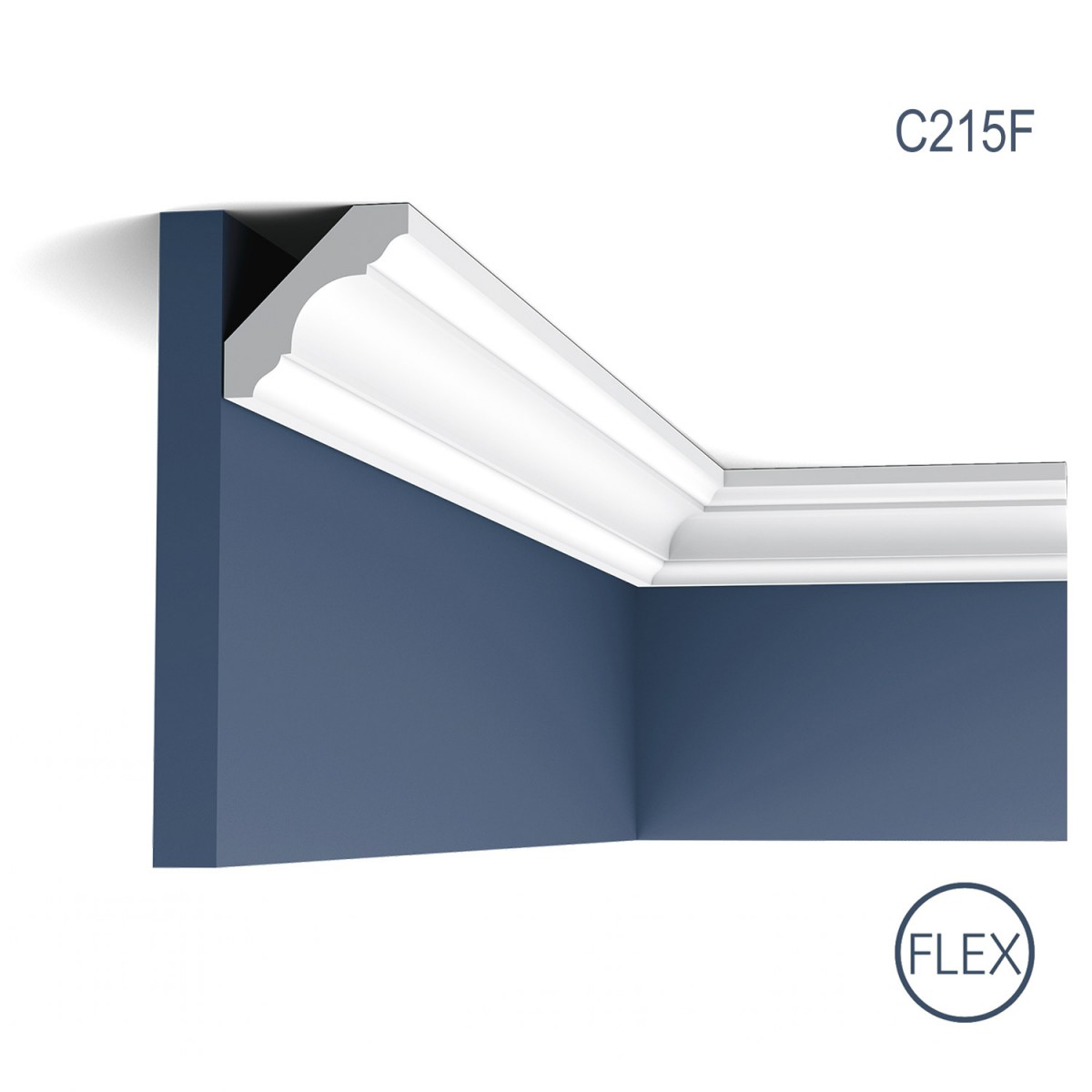 Cornisa Flex Luxxus C215F, Dimensiuni: 200 X 4.7 X 4.7 cm, Orac Decor