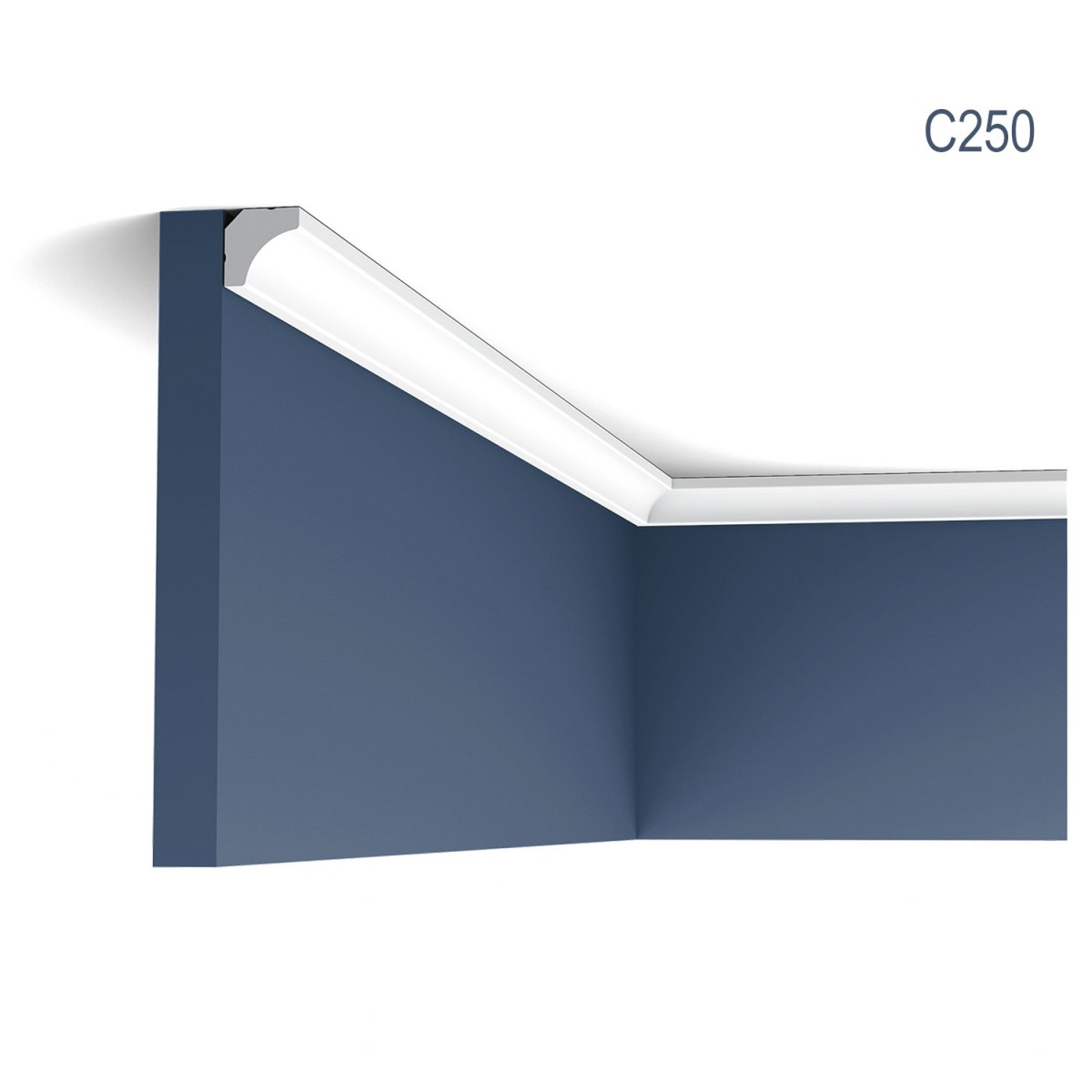 Cornisa Luxxus C250, Dimensiuni: 200 X 1.6 X 1.6 cm, Orac Decor