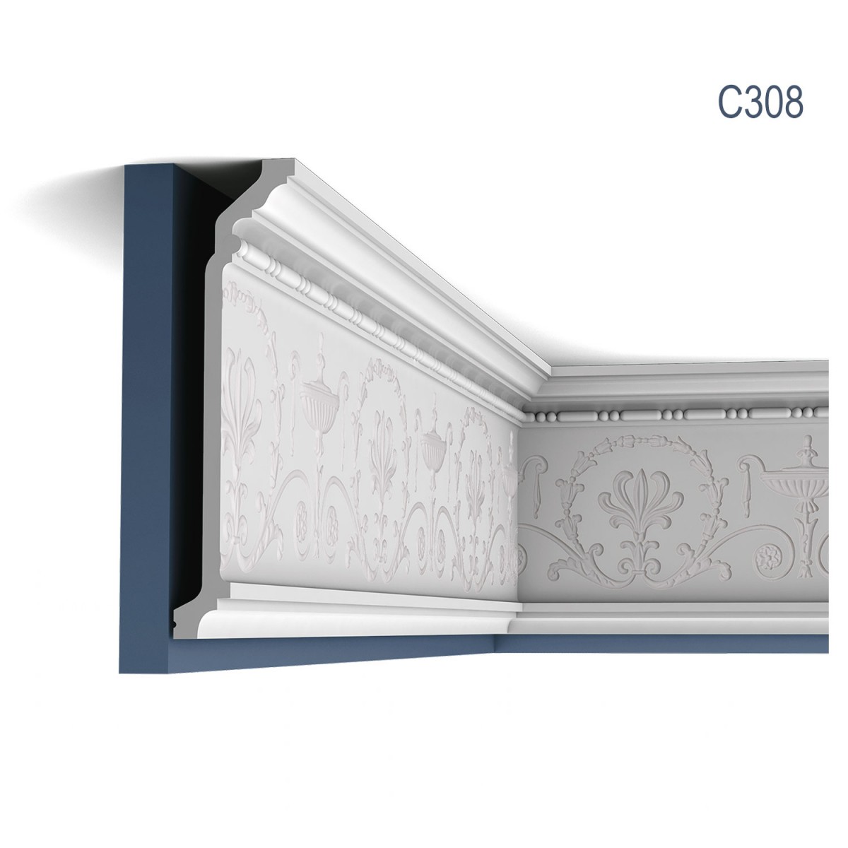 Cornisa Luxxus C308, Dimensiuni: 200 X 24.8 X 6.3 cm, Orac Decor