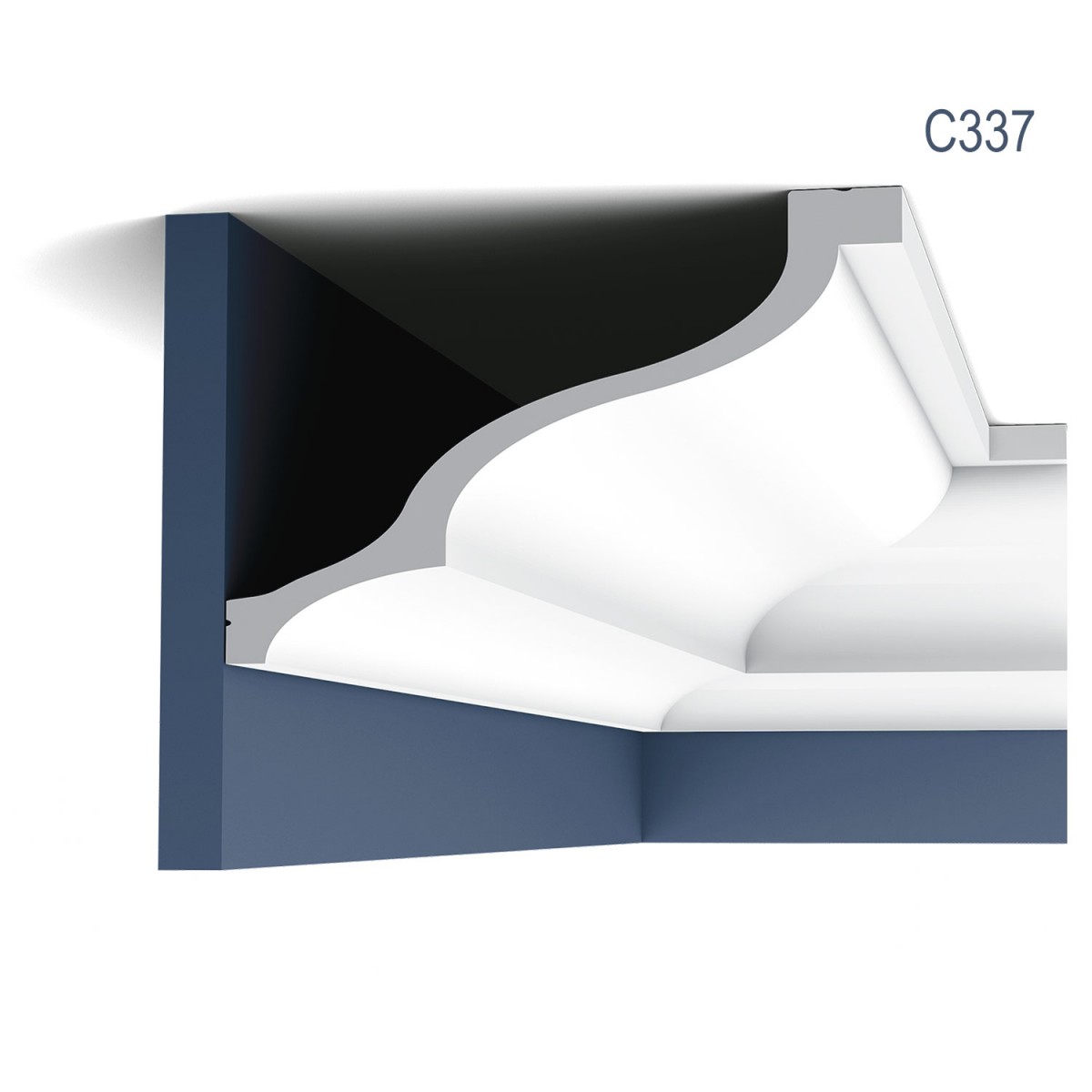 Cornisa Luxxus C337, Dimensiuni: 200 X 25.6 X 17.2 cm, Orac Decor