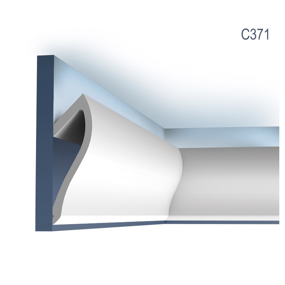 Cornisa Ulf Moritz C371, Dimensiuni: 200 X 18.5 X 5.8 cm, Orac Decor