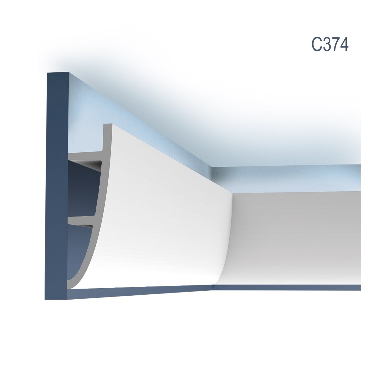 Cornisa Ulf Moritz C374, Dimensiuni: 200 X 18 X 5 cm, Orac Decor