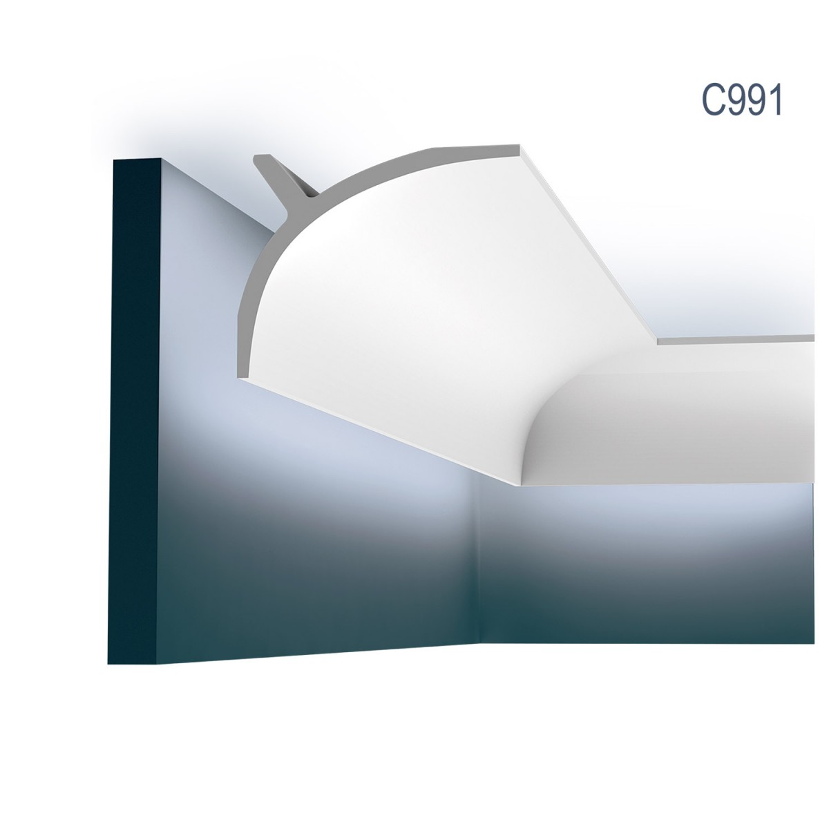 Cornisa Ulf Moritz C991, Dimensiuni: 200 X 14 X 11 cm, Orac Decor