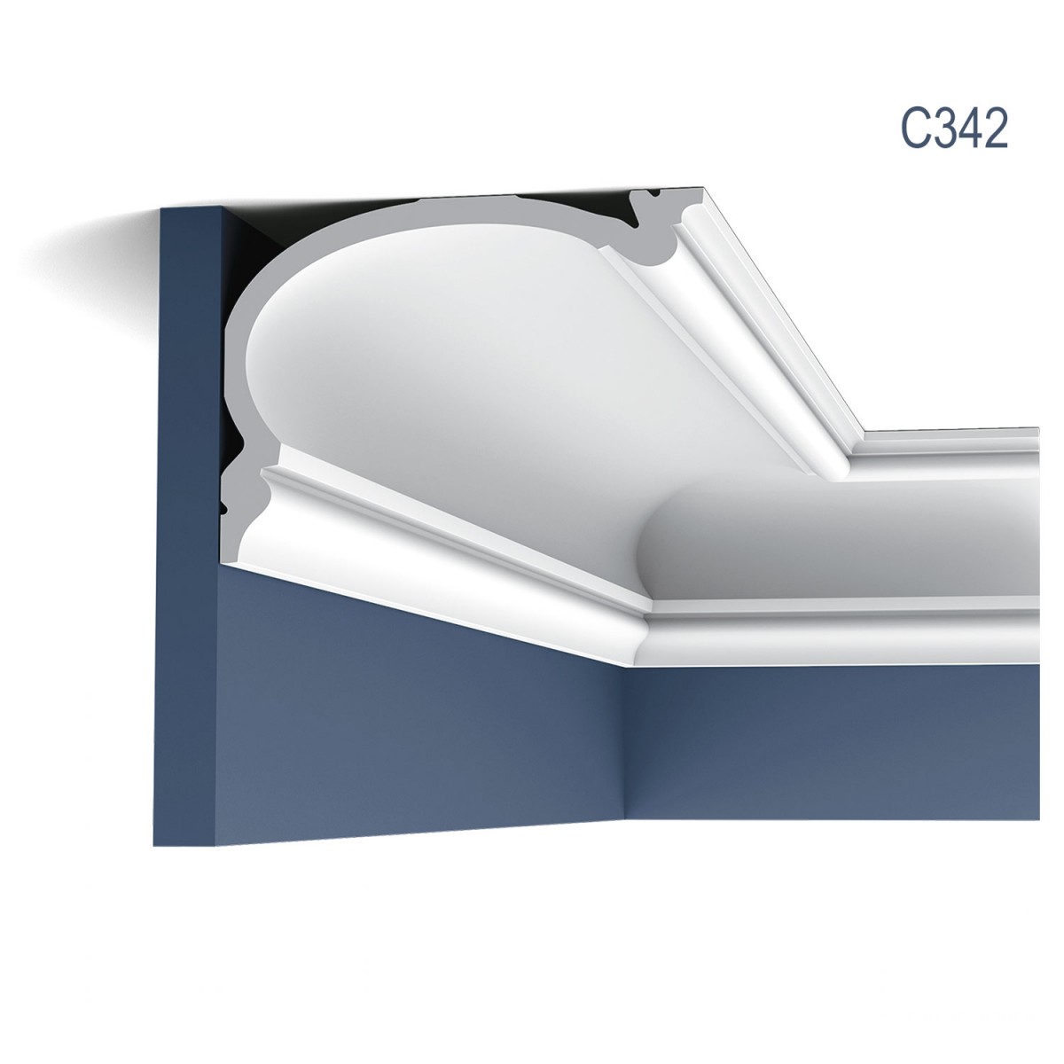 Cornisa Luxxus C342, Dimensiuni: 200 X 19 X 14 cm, Orac Decor