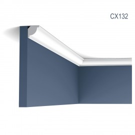 Cornisa Axxent CX132, Dimensiuni: 200 X 2 X 2 cm, Orac Decor